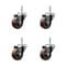 Service Caster 3 Inch High Temp Glass Filled Nylon Wheel Swivel 58 Inch Threaded Stem Caster Set SCC-TS20S314-GFNSHT-58212-4 - alternate 1